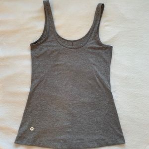 Lululemon Heather Gray Top